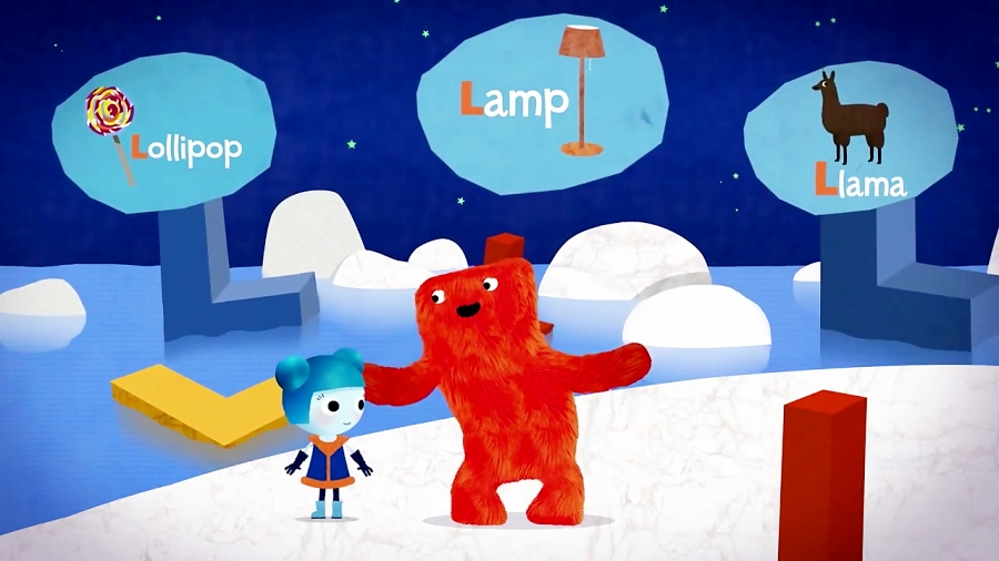 انیمیشن کهکشان الفبا ABC Galaxy - فصل 1 قسمت 12 - Letter L